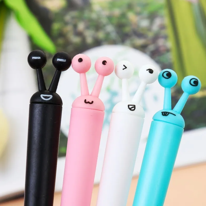 

1PCS Colored Bug Shell Gel Pen Black Ink Color High Quality School Student Stationery And Office Supplies Pen