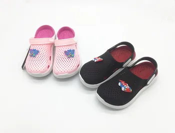 

BEST BOYS GIRLS JELLY PVC SHOES CHILDREN CROC SHOE SLIPPERS MASSAGE FOOTBED TPU BEACH SANDALS FOR BOY GIRL KIDS US11-3 EU30-35