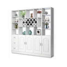 Mobili Per La Casa Display Gabinete Meja Kitchen Cristaleira Rack Mobilya Desk Bar Commercial Furniture Shelf wine Cabinet