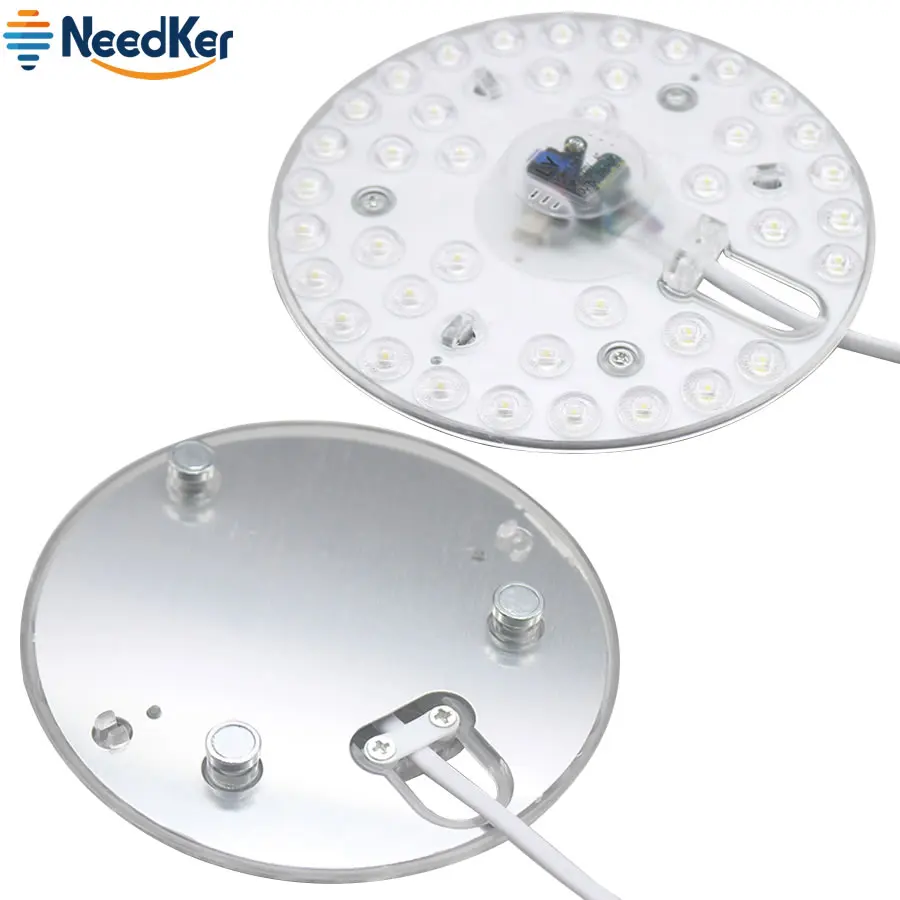 Светодиодный светильник SMD2835 12 Вт 18 24 32 круглый корпус легкая установка