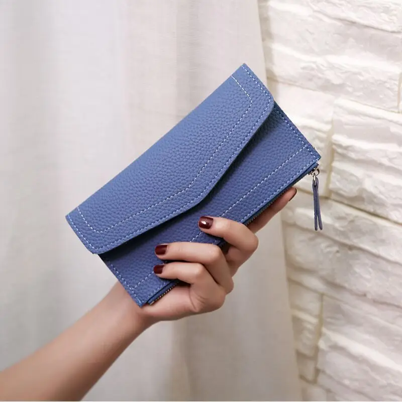 

New Style Ultra-Thin Envelope with Wallet Female Long Korean-Style Fresh Simple Students Ms Wallet