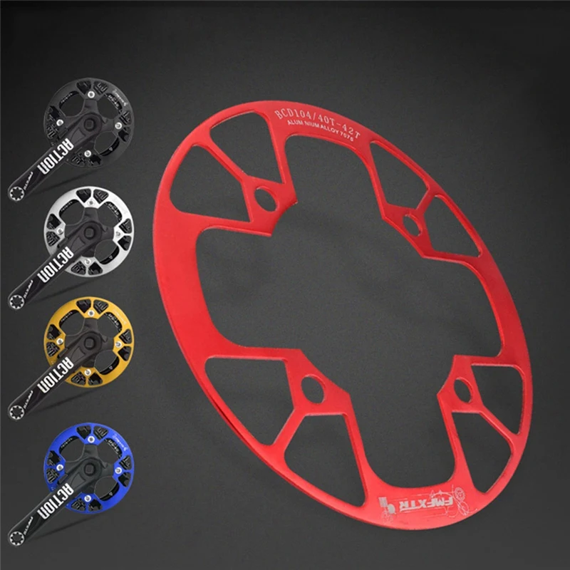 

FMFXTR MTB Road Folding Bike Chainwheel Crankset Protection Cover Protect Shell Protective Device Outdoor Cycling Components #8