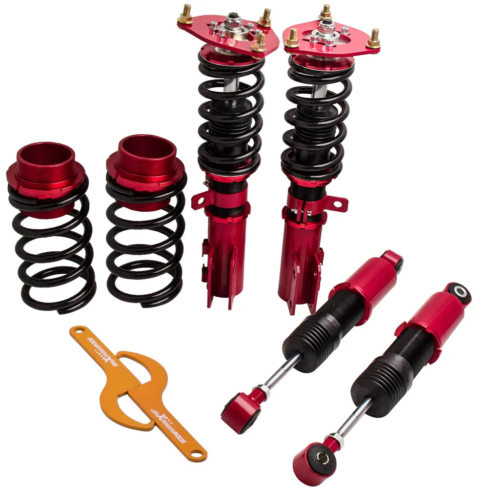 

Coilovers Shock Kit For Hyundai Veloster 12-16 1.6L Adj. Height Coil Spring Shocks Absorber Struts