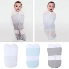 Хлопчатобумажное одеяльце для новорожденных; конверты на молнии; спальные мешки для младенцев; постельные принадлежности; позиционер для сна для малышей