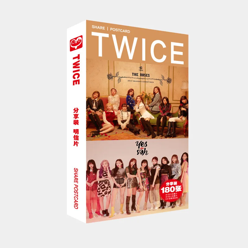 

Kpop Twice Mini Album Postcard Set Yes or Yes Jungyeon Momo HD Photocards 180pcs