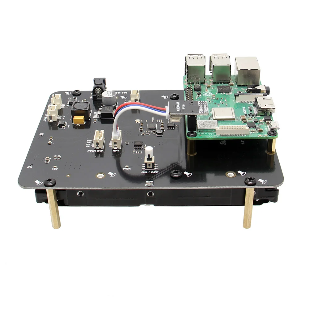 Raspberry Pi X830 3 5 &quotSATA дюймов HDD Плата расширения для хранения с безопасным