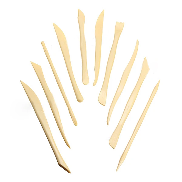 

Wax Clay Tool Model Modelling Mold Sludge Sculpture Sculpt Pottery Shape Wood Carve Engrave Craft Play dough Handicraft Smooth