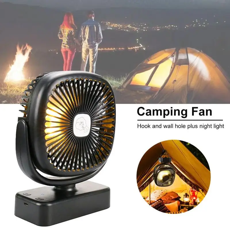 

Portable USB Fan Rechargeable Battery Operated Fan Strong Wind Long Battery Life Small Cooling For Home Office Travel Camping