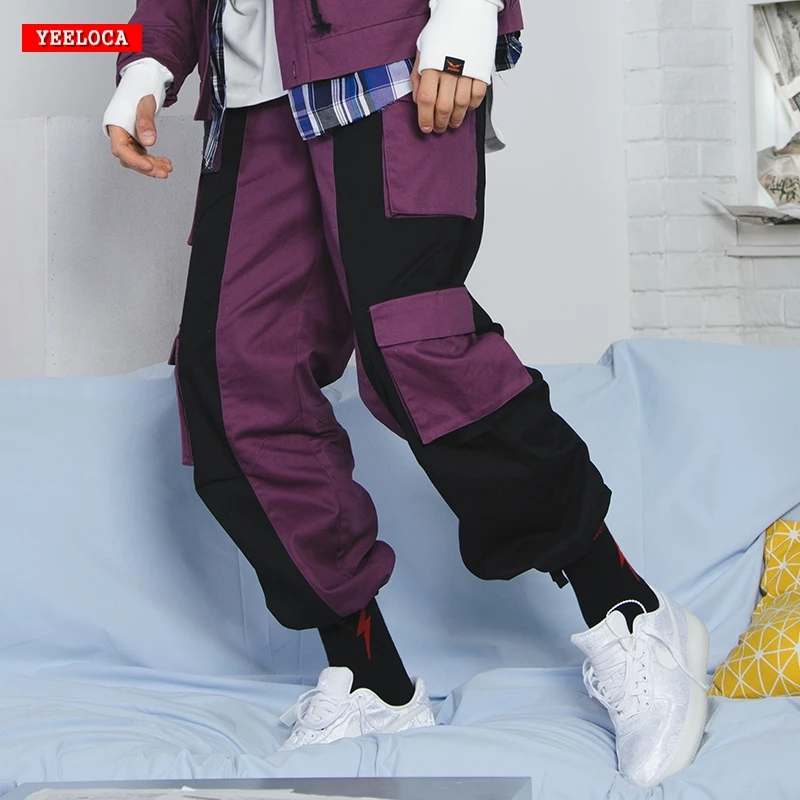 Хип шаровары 2018 новые многокарманные уличные wea Брюки Карго повседневные мужские