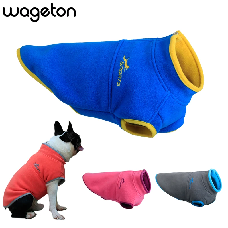 

Dog Clothes Winter Simple Fleece Pet Coat Vest Snowsuit Warm Puppy Jacket Clothing Outwear Apparel for Small Medium Large Dogs