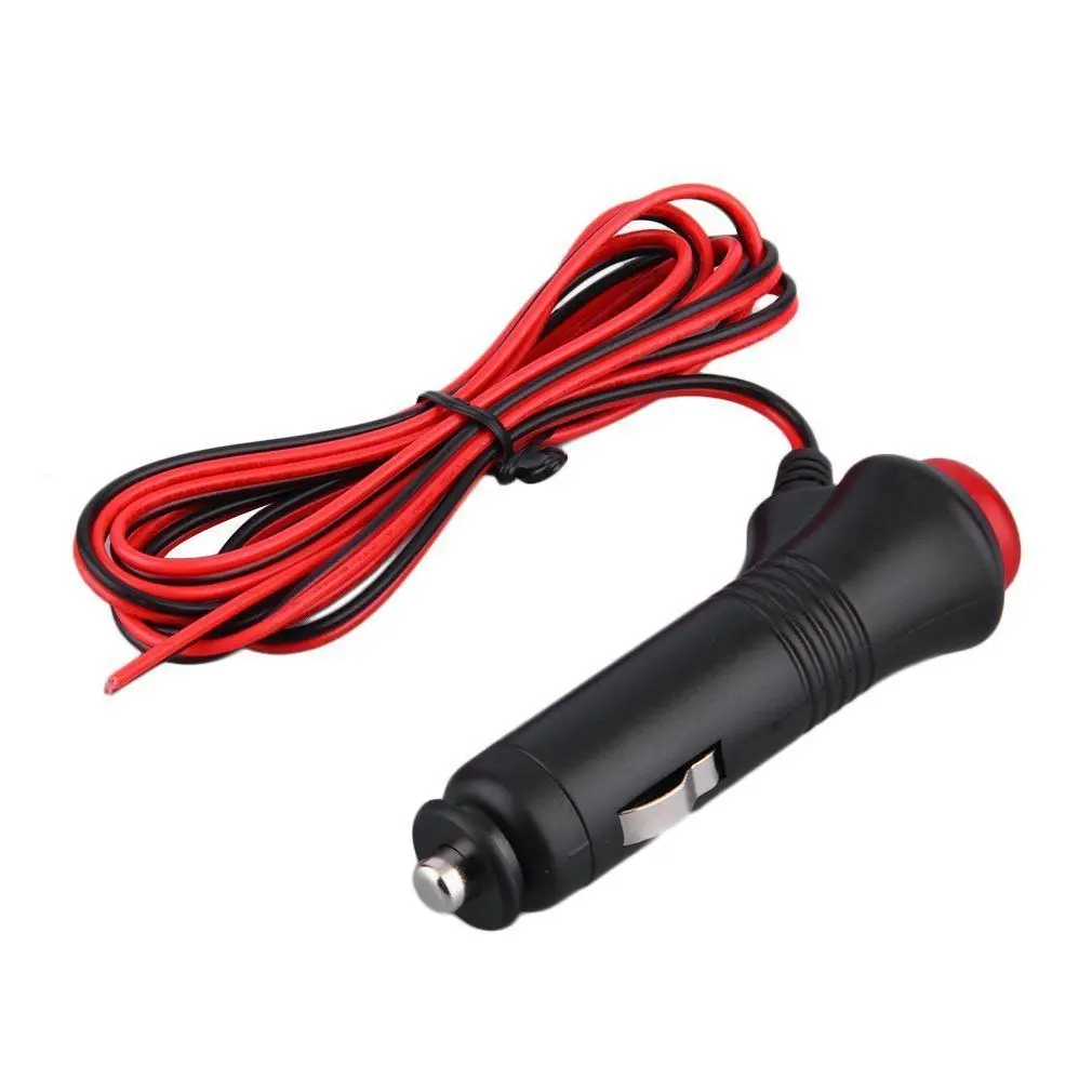 

Car Male Cigarette Lighter Power Socket Plug Connector Led On Off Switch 12v 24v