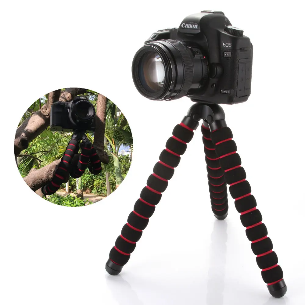 For Olympus Camera DSLR SLR Tripod Gorilla Octopus Mount Stand Holder 1//4-20 1//4
