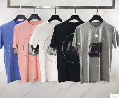 

Spring New Fashion Arrival Monkey Baboon Monkey Star Tee T Shirts For Men Women Short Giv Sleeve Grey Pink White