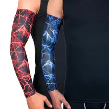 1 Pcs Cool Arm Sleeve Cycling Running Bicycle UV Sun Protection Cuff Cover Protective Arm Sleeve Bike Sport Arm Warmers Sleeves