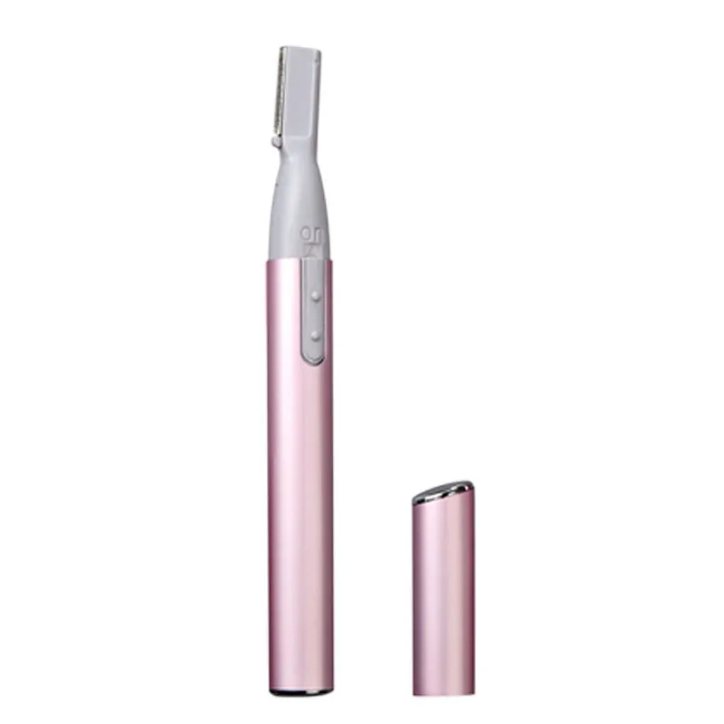 Розовый Практические Электрический лицо ножницы для бровей волос триммер мини Портативный Для женщин тела средство для удаления волос
