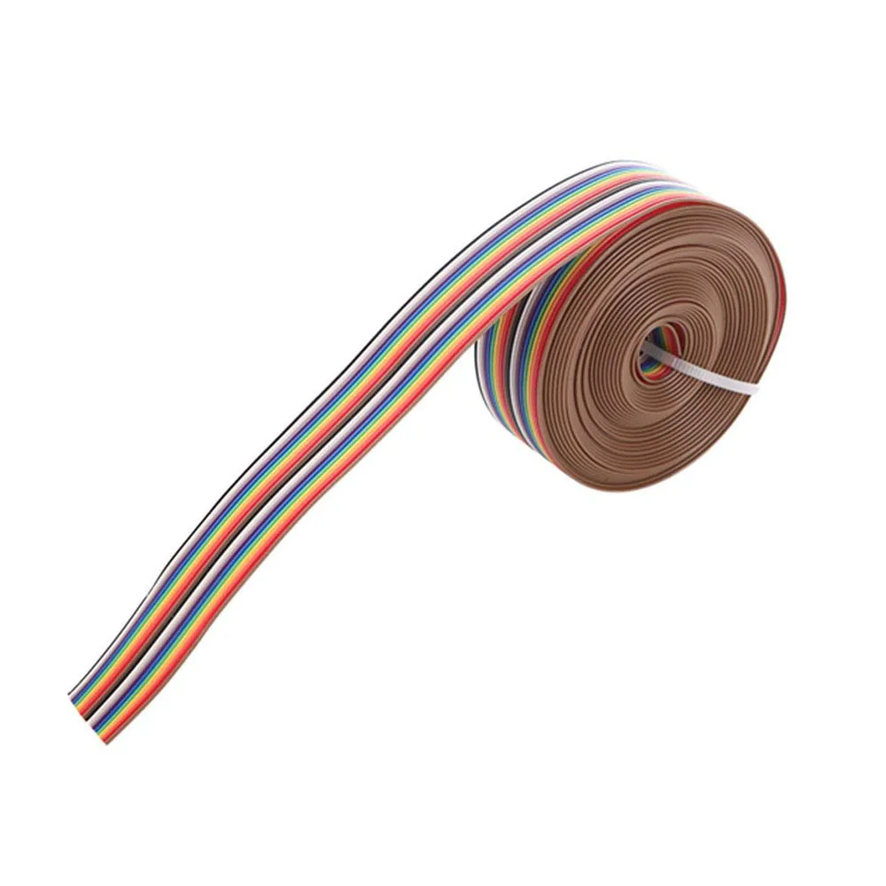 5 м 1,27 мм 20P DuPont кабель Радужная плоская линия Поддержка провода спаянный кабель разъем провода 20 pin для Arduino Diy Kit
