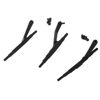 

3Pcs Black Plastic Wiper For 1/10 Rc Crawler Car Traxxas Trx4 Trx-4