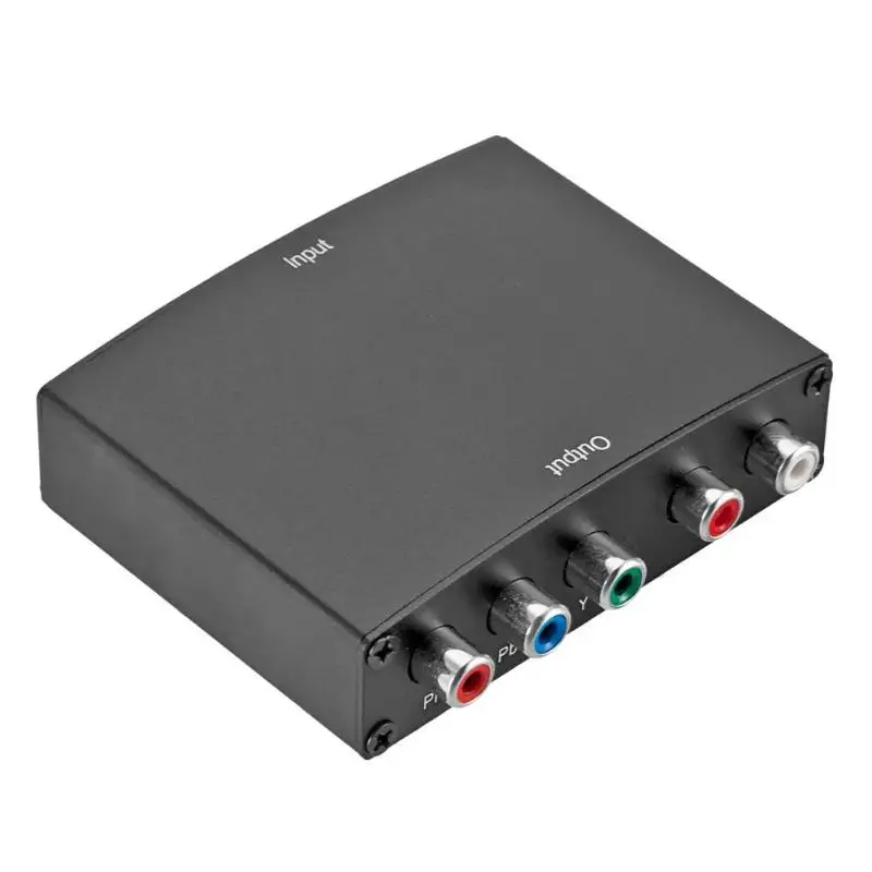 ALLOYSEED 1080 P HD Chiaro HDMI a RGB Component HDMI a YPBPR Video + R/L Audio Adattatore Splitter