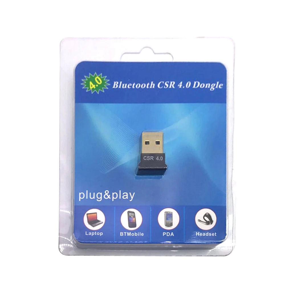 Bluetooth адаптер USB ключ для компьютера PC беспроводная мышь, Bluetooth, динамик 4,0 музыкальный приемник USB Bluetooth адаптер