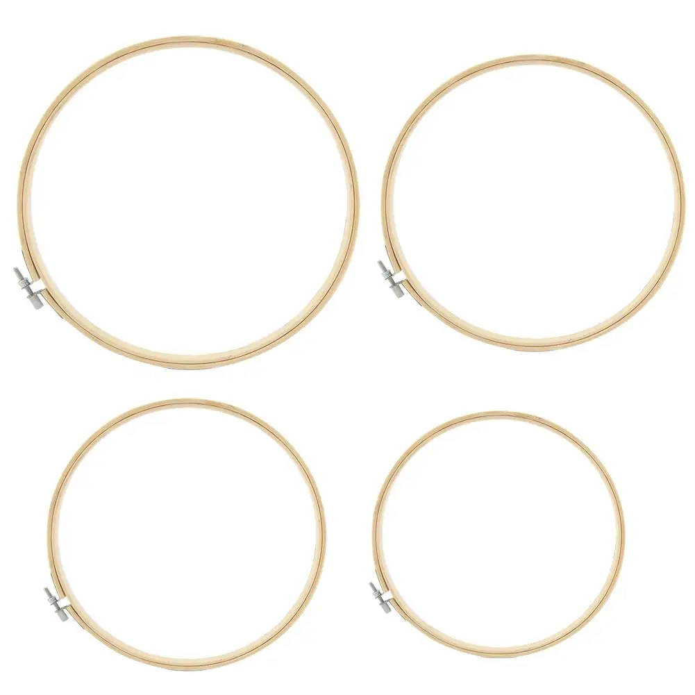 

Bamboo Embroidery Frame Ring Loop for Stitch Sewing DIY Art Craft
