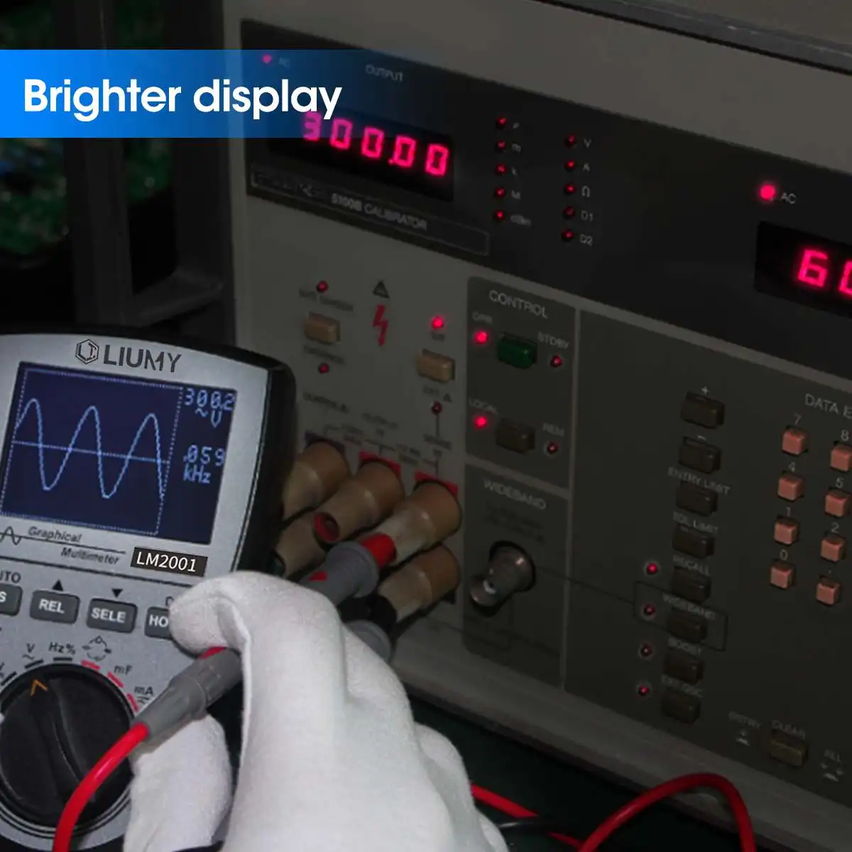 

Professional Auto Range AC DC Digital Multimeter Tester Meter Voltmeter LED Scopemeter Digital Oscilloscope Multimeter 200ksps