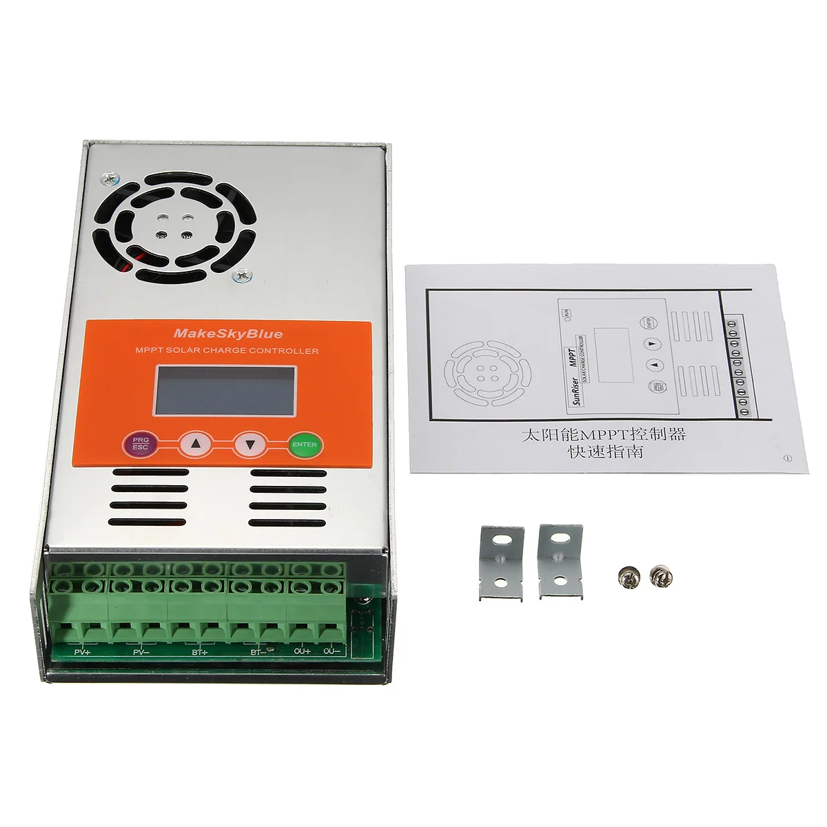 

LCD 50A MPPT Solar Charge Controller Regulator for 12V/24V/36V/48VDC System Solar Panel Battery Regulator Controller