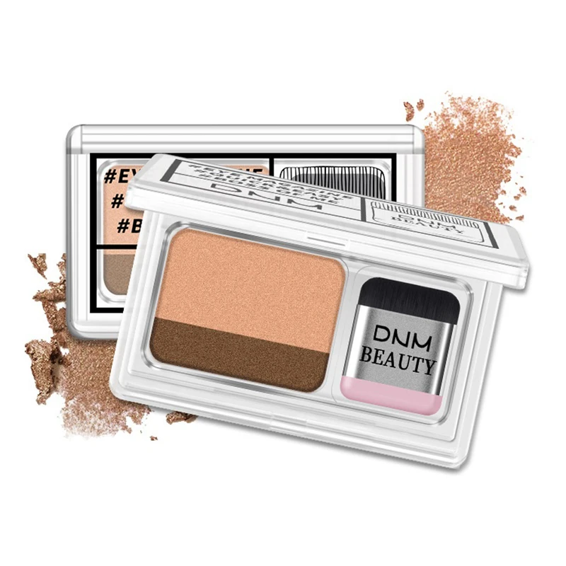 

DNM Double Color Eye Shadow Glitter Makeup Cosmetic Eyeshadow Palette Perfect Dual Color Eyeshadow New 3 Color TSLM1