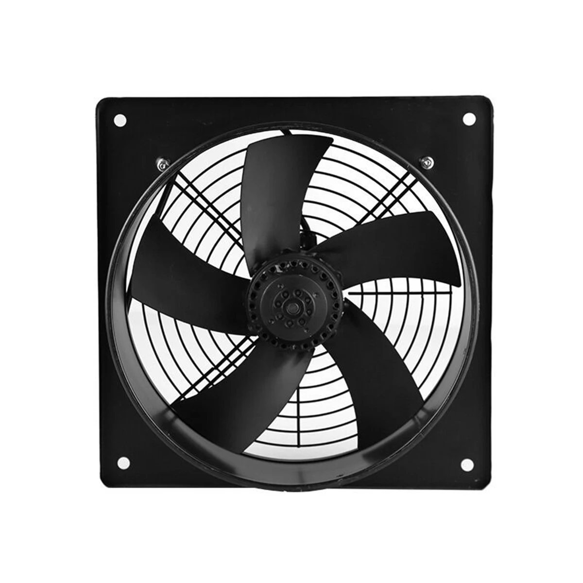 

300/250/200mm 220V Industrial Metal Ventilation Extractor Strong Wind Commercial Air Blower Fan Black Air Conditioning Fan New