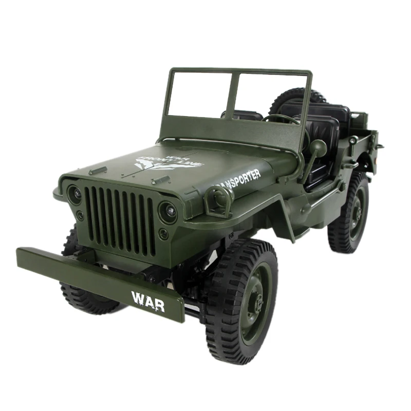 

Jjrc Q65 1:10 Rc 2.4G 4Wd Convertible Remote Control Light Four-Wheel Drive Off-Road Truck Climbing Car Toys
