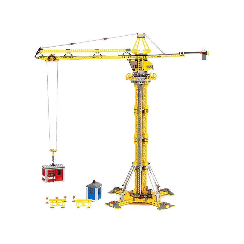 

Lepin City 02069 Tower Crane 778Pcs Bricks Model Building Blocks Toys for Children Legoings Citys Lifting Machine 7905