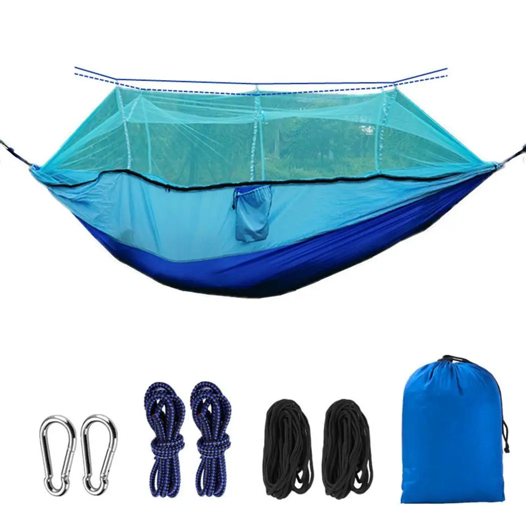 

New Indoor Outdoor Comfort Durability Extra Long Bed Large Hammock Yard, Bedroom, Porch and so on. 0.7kg Set