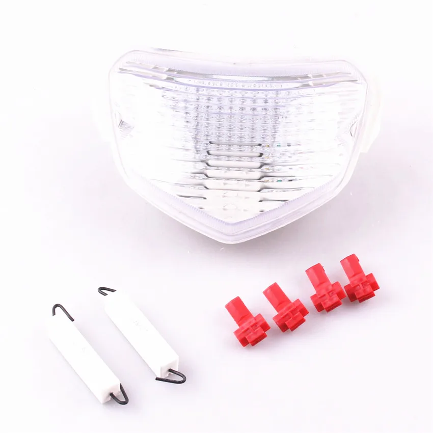 

LED Integrated Turn Signal Tail Light Motorcycle parts For Suzuki GSXR 600/750 2004 2005 Clear