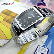 Новое поступление модные брендовые мужские деловые часы LongBo из