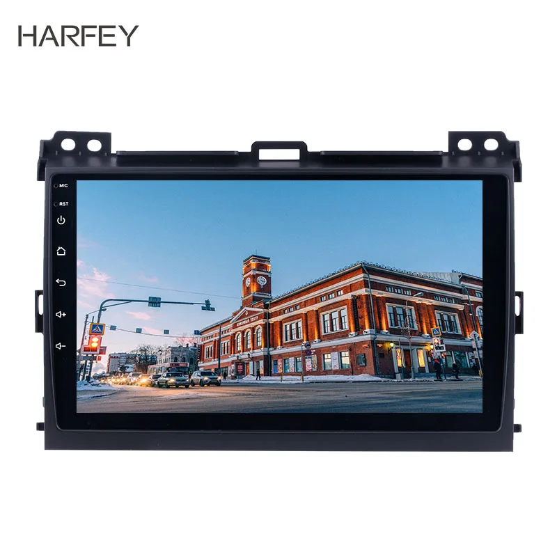 Harfey Автомобильный мультимедийный плеер Android 9 1 для Toyota Prado 2004-2009 радио GPS навигация