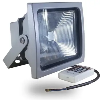 

OUTLET Focus LED Multi Color RGB 10 W With Remote control, Body Color Grey