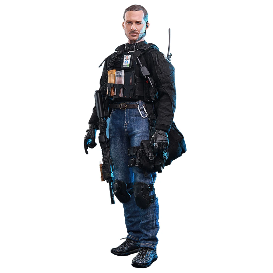 

Rowsfire 1 Pcs Hand Simulated Cia Armed Agents 1/6 Scale Accessory Set For 1/6 12 Inches Action Figure Lifelike Model Test Kit