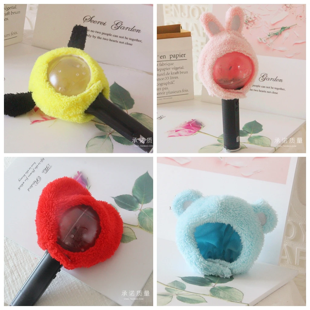 

XINTOCH Bangtan boys ARMY BOMB COVER Light Stick Ver 1 2 3 Case Plush Concert Lamp Toys Koya TATA Gift for Kids Drop Shipping