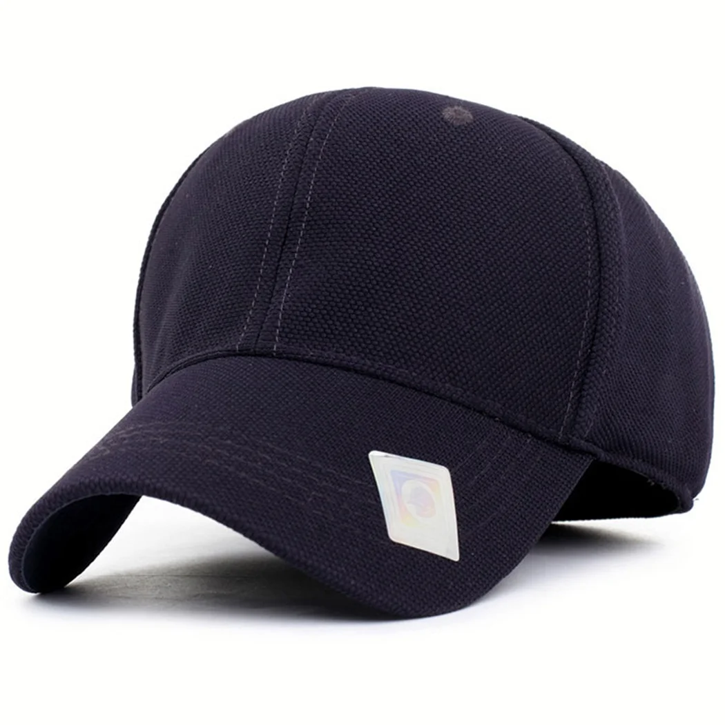 High Quality Black Baseball Caps Dad Hat New Adjustable Casual Cotton