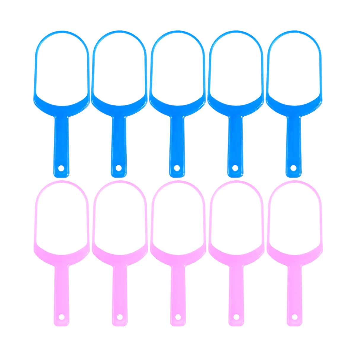 10pcs Tongue Cleaner High Quality Lightweight ABS Premium Portable Scraper for Coating Scraping Oral Cleaning | Дом и сад
