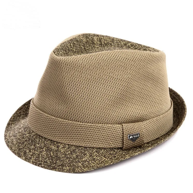 Big Head Man Plus Size Trilby Hat For Men Wide Brim Gentleman Jazz Caps