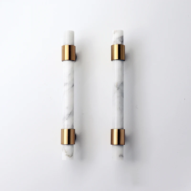 Натуральный камень+ латунные ручки европейские Т-образные ручки для кухонного шкафа ручки и ручки мебельная фурнитура