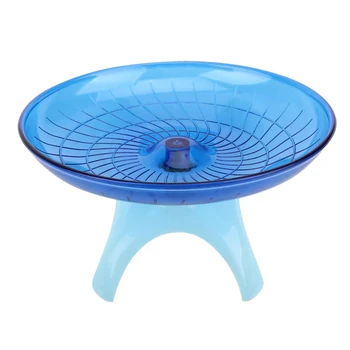 

1Pc Run Disc Non Slip Durable Plastic Silent Running Wheel Spinner for Hamsters Hedgehogs Small Pets