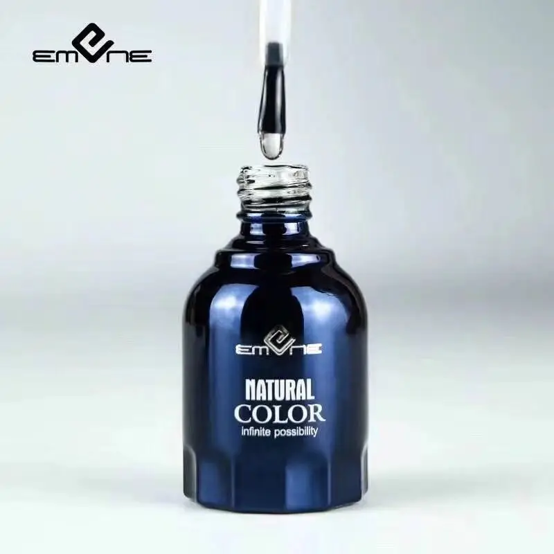 1 piezas EMENE reforzar la Base de Gel abrigo Base de caucho abrigo superior templado abrigo Semi permanente Venta caliente kodie Gellak para diseño de uñas de arte