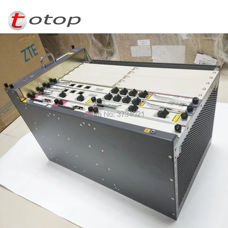 

Huawei MA5683T GPON OLT 10GE Uplink with 2*SCUN+2*X2CS+2*PRTE, X2CS with 4Pcs SFP Modules total, Terminal de linea optica