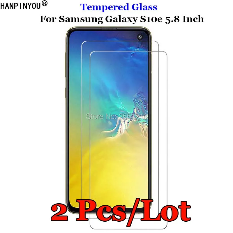 Закаленное стекло 9H 2.5D Премиум Защитная пленка для Samsung Galaxy S10e G970 5 8 дюйма 2