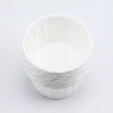 100 шт бумажная чашка для удаления волос на носу, воск, бобы, контейнер, бумага для выпечки, лоток, бумажная чаша, плавильный воск, органайзер для мороженого