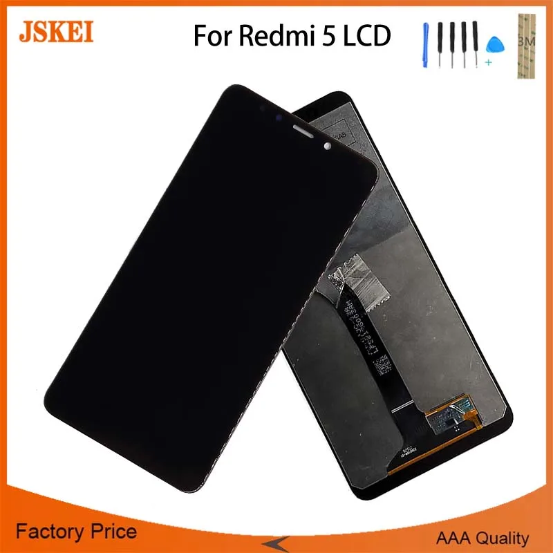 

100% test 5.7" For Xiaomi For Redmi 5 LCD display Touch Screen Digitizer Assembly Replacement LCD with free Tools