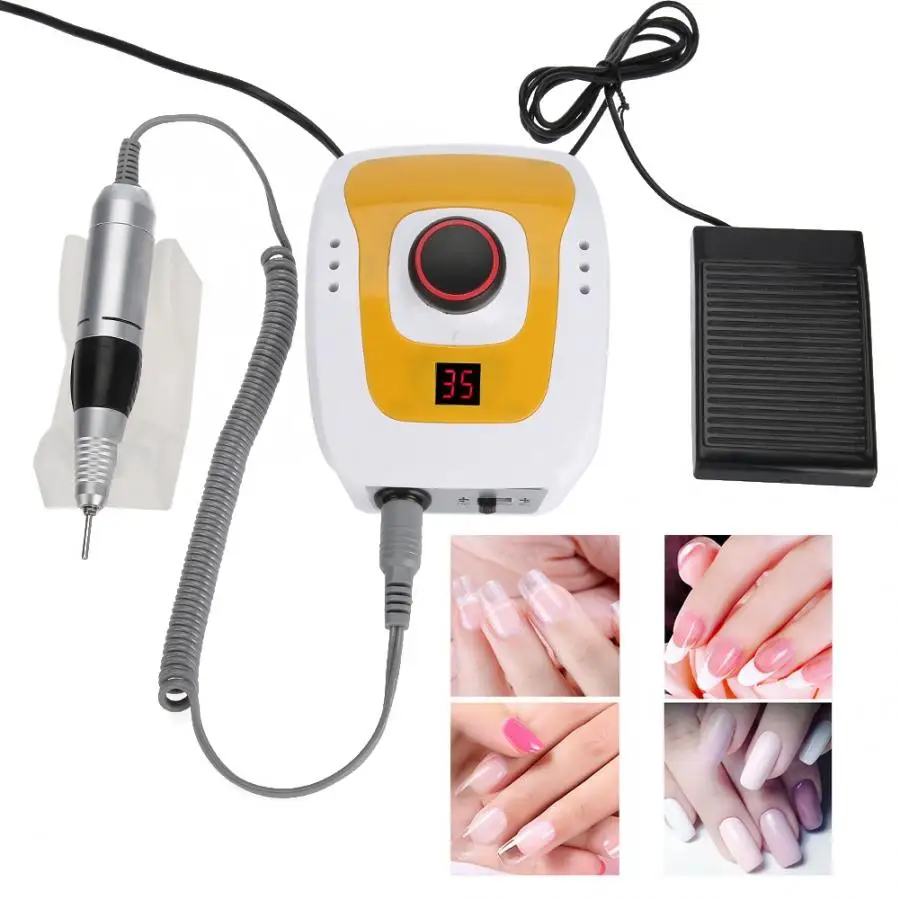 

Nail manicure Professional Electric Nail Polisher Manicure Pedicure Polishing Machine Kits Nails Accessoires