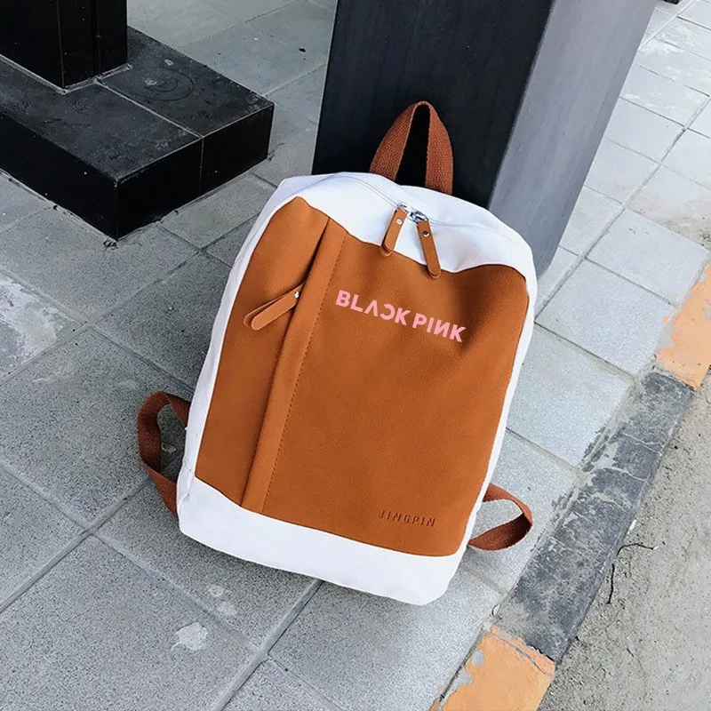 

K-pop Backpack Bts K Pop Twice Backpacks 2019 Sac A Dos Wanna One Kpop Got7 Monsta X Women Exo School Bag fake love fashion