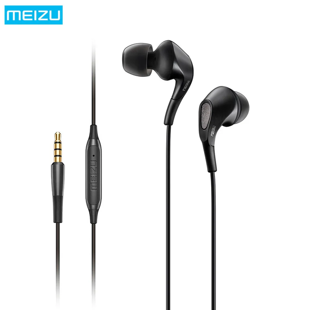 Наушники MEIZU Flow с тремя гибридными блоками наушники вкладыши Hi Fi микрофоном 3 5 мм